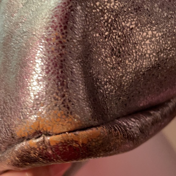 Coach Silver leather Purse 👛. FIRM🔺AS IS🔺 - Picture 5 of 15